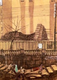 Embankment in Petersburg Embankment in Petersburg