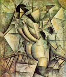 Frau auf dem Balkon Frau auf dem Balkon