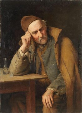Le Vieux Schnapseur - Un Jules Avec Verre De Schnaps