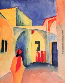 Ein Blick in eine Gasse
