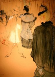 La Goulue und Paul Lescau