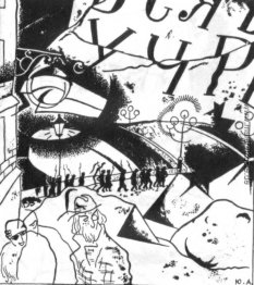 Illustration zu Aleksander Blok Gedicht 'The Twelve' Illustration zu Aleksander Blok Gedicht 'The Twelve'