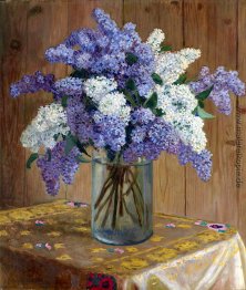 Stillleben mit Flieder