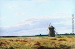 Windmühle auf dem Gebiet