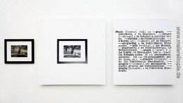 Einem und drei Foto Deutsch-Englisch-