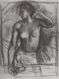 Studie für ein weibliches Portrait