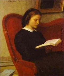 Der Reader (Marie Fantin Latour, die Schwester des Künstlers)