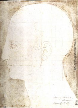 Mannes Kopf im Profil