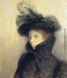 Porträt von Marie Botkine Porträt von Marie Botkine