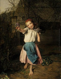 Die violette Mädchen