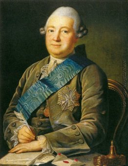 Porträt von Adam Vasilevich Olsufyev