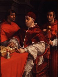 Porträts von Leo X Kardinal Luigi de 'Rossi und Giulio de Medici Porträts von Leo X Kardinal Luigi de 'Rossi und Giulio de Medici