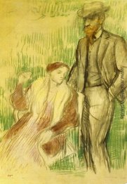 Studie für ein Porträt