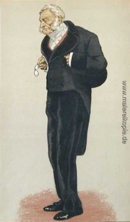 Karikatur von William Bathurst, 5. Earl Bathurst