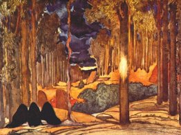 Le martyre de Saint Sebastien Akt IV Set-Design
