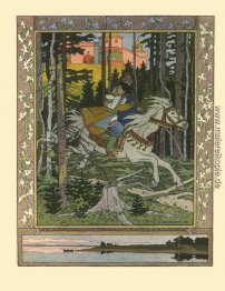 Illustration für den russischen Fairy Story "Maria Morevna" Illustration für den russischen Fairy Story "Maria Morevna"