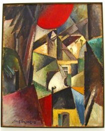 Landschaft mit Mühle Landschaft mit Mühle