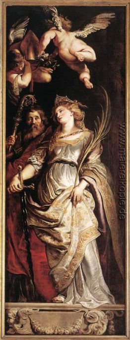 Kreuzaufrichtung - Sts Eligius und Catherine