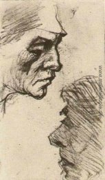 Zwei Köpfe der Männer Zwei Köpfe der Männer