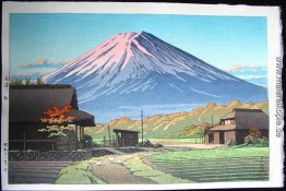 Herbst an Funatsu, Nähe See Kawaguchi