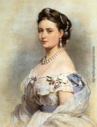 Die Prinzessin Victoria von Großbritannien und Irland als Kronpr Die Prinzessin Victoria von Großbritannien und Irland als Kronpr