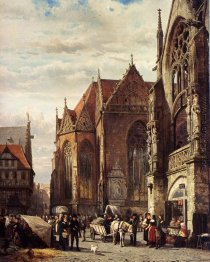 Viele Zahlen zum Marktplatz Vor Dem Martinikirche, Braunschweig