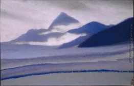Siver Wolken über den Bergen