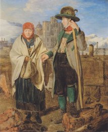 Szene nach dem Brand von Mariazell