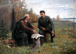 Lenin und Stalin im Sommer 1917