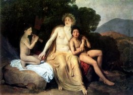 Apollo, Hyacinthus und Cyparis Singen und Spielen