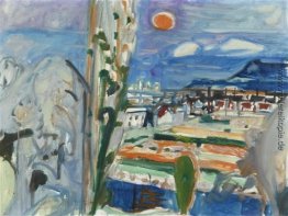 Nacht-Landschaft in der Nähe von Unterengstringen