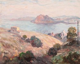 Landschaft von Korsika (Ajaccio)