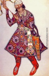 Der Feuervogel, Michel Fokine als Zarewitsch