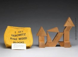 1 Set Gerowitz Rare Wood Blocks, No. 3