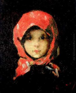 Das kleine Mädchen mit rotem Kopftuch
