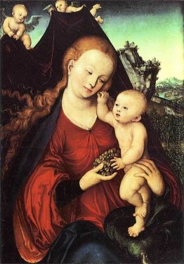 Madonna und Kind mit einer Weintraube