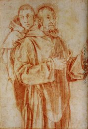 Studie von zwei Kartäuser Mönche