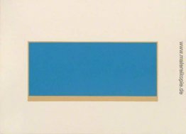 Zeichnung (Untitled, Blau / Grün)