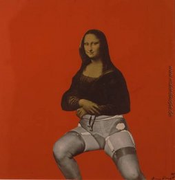 Mona Lisa Red Mona Lisa Red