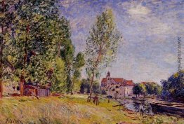 Matratat s Boatyard, Moret auf Loing