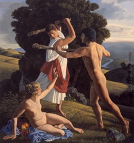 Hercules Schutz der Saldo zwischen Lust und Tugend