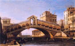 Capriccio von der Rialto-Brücke mit dem Lagoon Jenseits