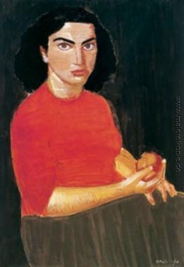 Portrait einer Frau,