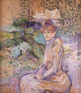 Woman in Monsieur Wald s Garden