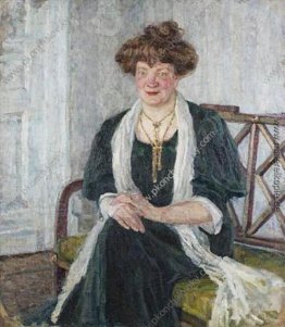 Porträt von Zinaida Kozhukhovskaya