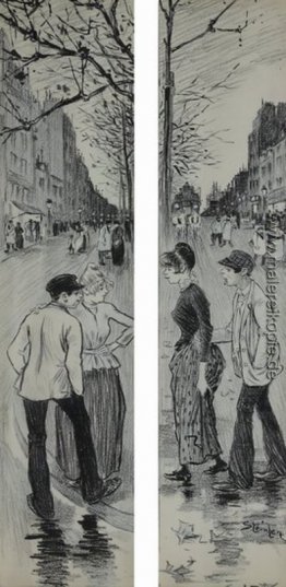 Belleville-Ménilmontant Original drawin