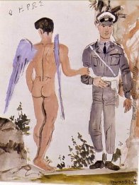 Militärpolizist Arretierung des Geistes