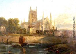 Worcester-Kathedrale, Fluss Severn