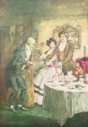 Ich bin es, dein Onkel Scrooge. Ich habe zum Essen kommen. Werde Ich bin es, dein Onkel Scrooge. Ich habe zum Essen kommen. Werde