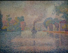 L'Hirondelle Steamer auf der Seine